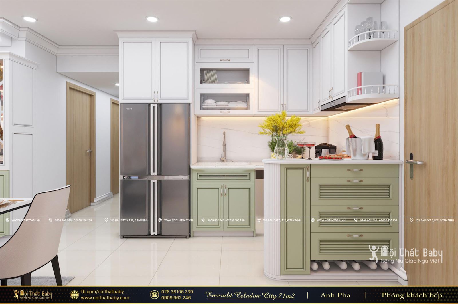 Tổng hợp các mẫu thiết kế nội thất Chung cư Emerald Celadon City